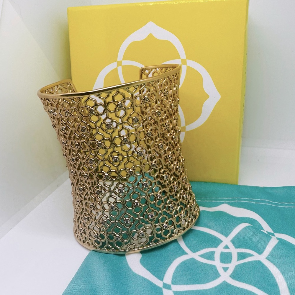 Kendra Scott Gold Jude Cuff Braclet